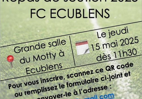 Repas de soutien 2025 FC Ecublens